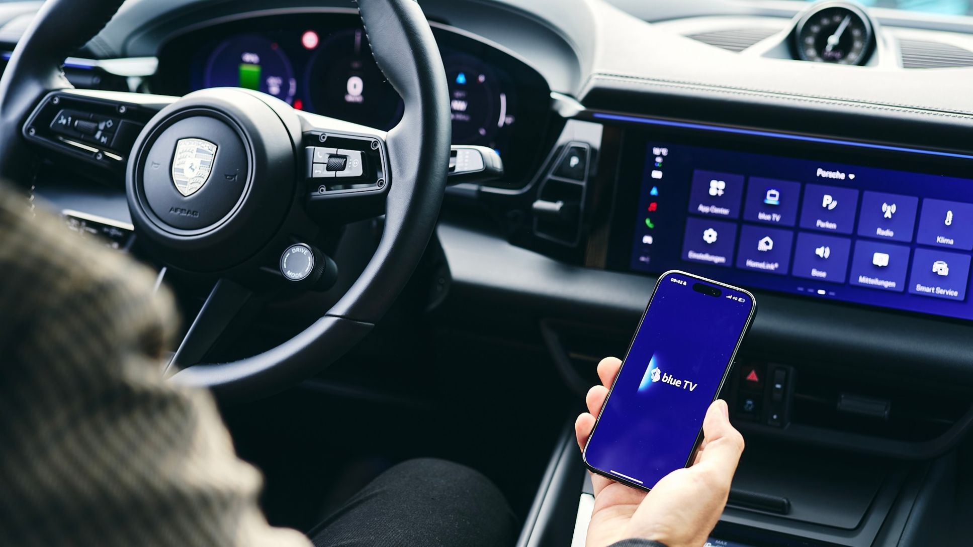 Swisscom blue TV, Macan-Modell, 2025, Porsche Schweiz AG