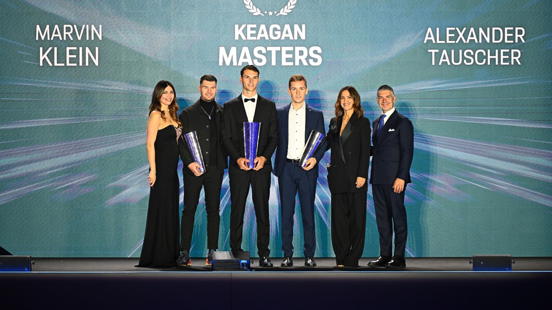 La &ldquo;Notte dei Campioni&rdquo; esalta la Porsche Carrera Cup Italia 2025. Sul palco i vincitori della classifica assoluta della Carrera Cup Italia 2