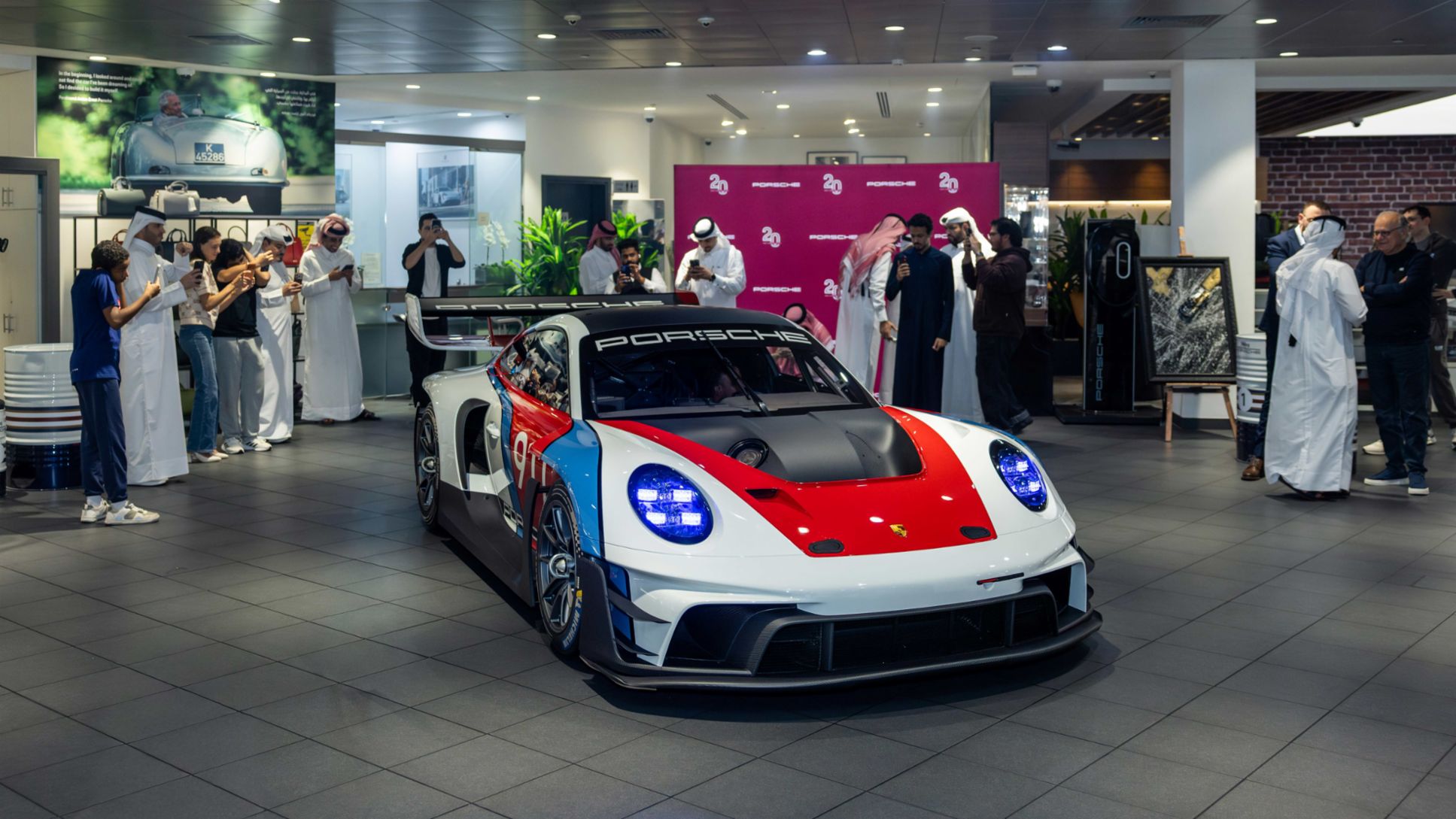 911 GT3 RS Rennsport, Porsche Centre Doha, Qatar, 2026, Porsche Middle East