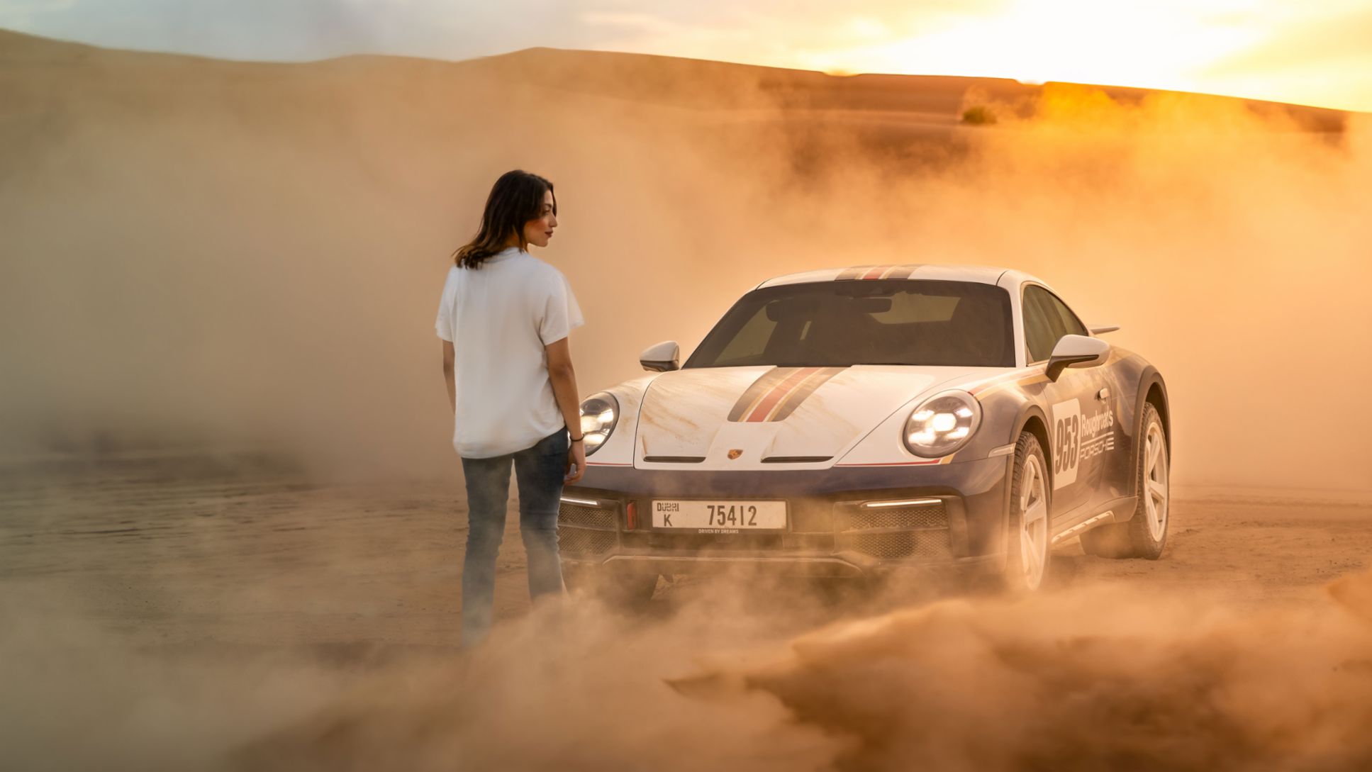 Amna Al Qubaisi, Porsche 911 Dakar, 2024, Porsche AG