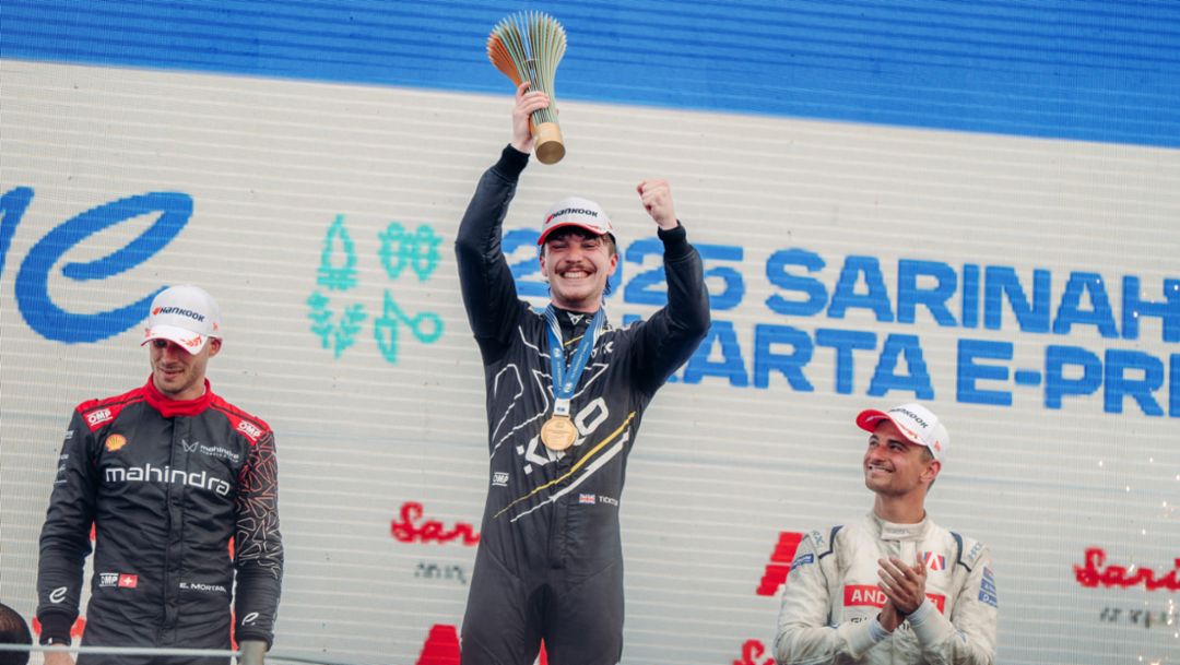 Dan Ticktum, piloto del equipo Cupra Kiro, E-Prix de Yakarta, 2025, Porsche AG