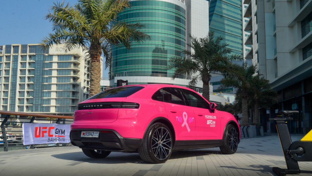 Porsche Centre Bahrain Partners with UFC Gym to Raise Awareness for Breast Cancer this October