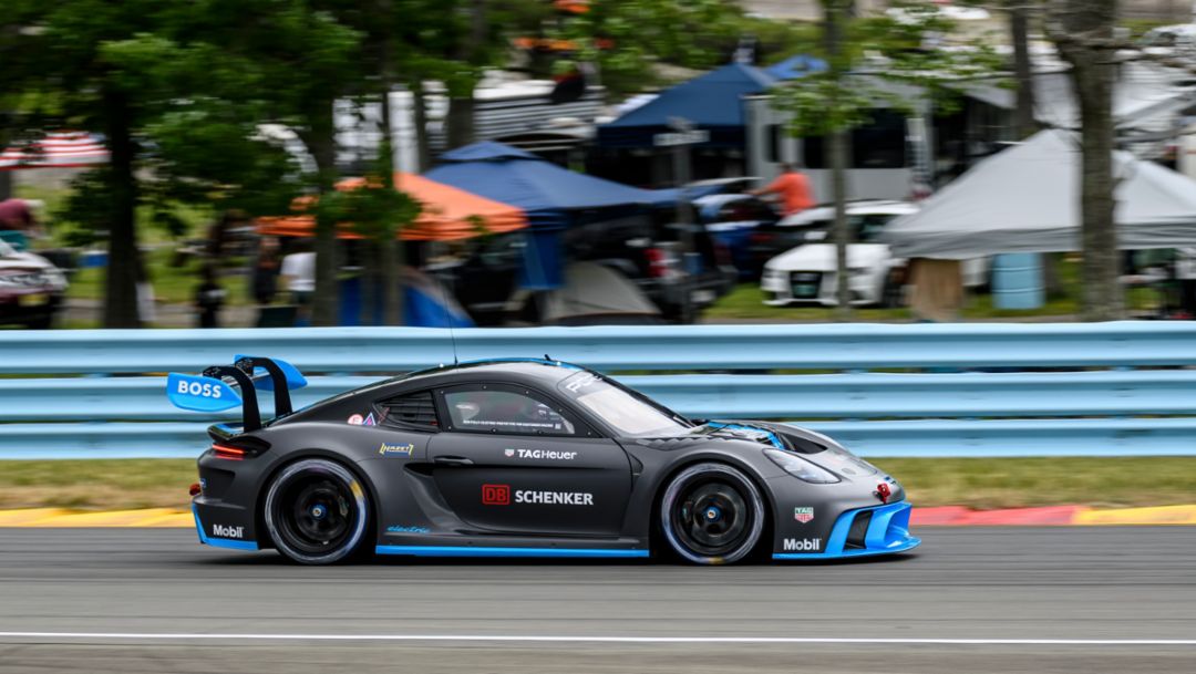 Porsche GT4 e-Performance, Watkins Glen, EE. UU., 2023, Porsche AG