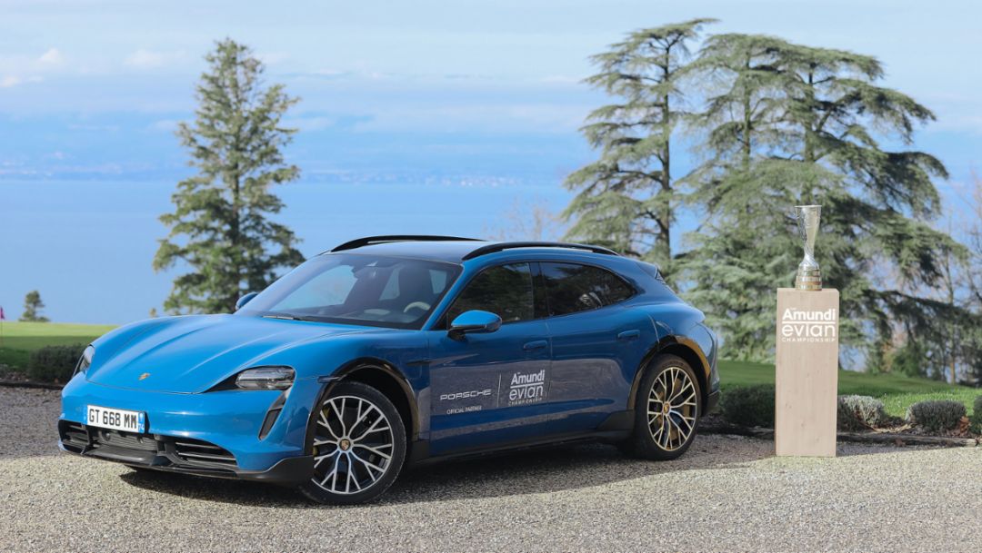 Taycan Cross Turismo, The Amundi Evian Championship, 2024, Porsche AG