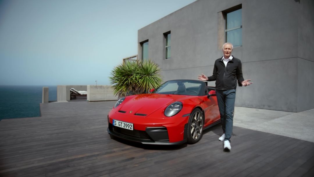 Andreas Preuninger explains the new 911 GT3 S/C
