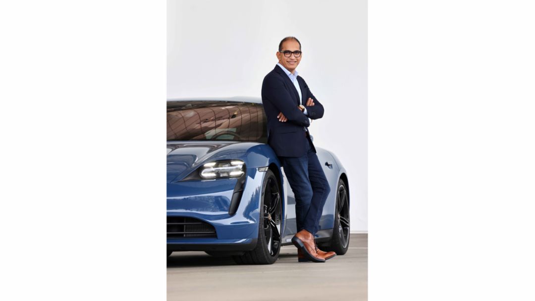 Sajjad Kahn, Member of the Executive Board, Car-IT, 2023, Porsche AG
