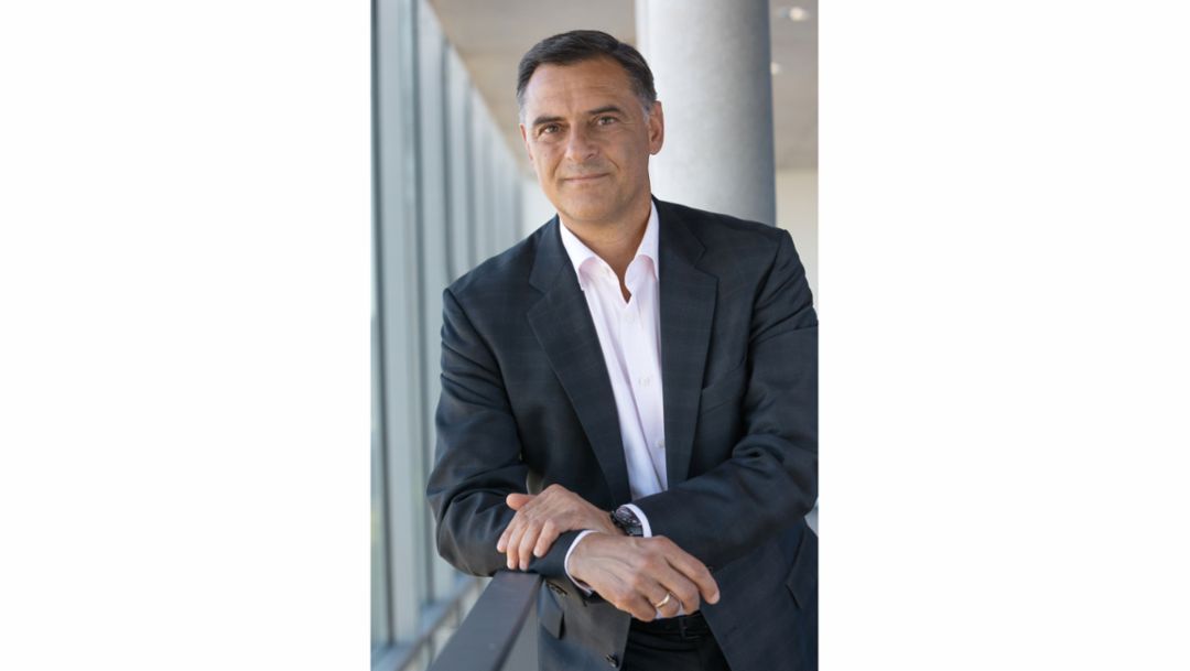 Michael Steiner, miembro del Consejo Directivo de Porsche AG responsable de Investigación y Desarrollo.
