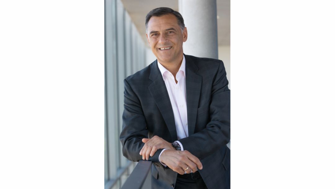 Michael Steiner, miembro del Consejo Directivo de Porsche AG responsable de Investigación y Desarrollo.