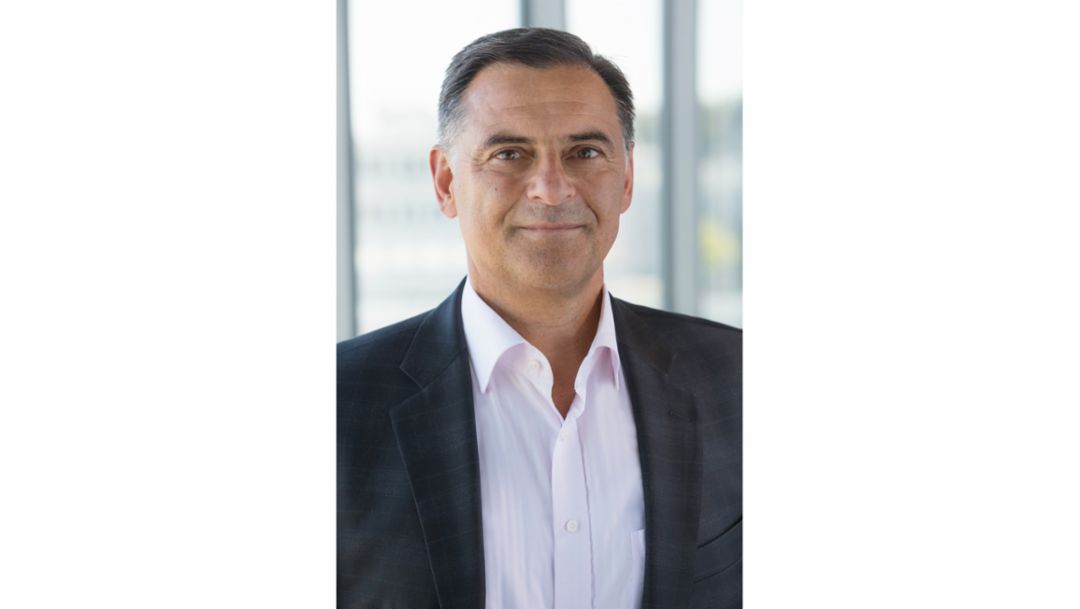 Michael Steiner, miembro del Consejo Directivo de Porsche AG responsable de Investigación y Desarrollo.
