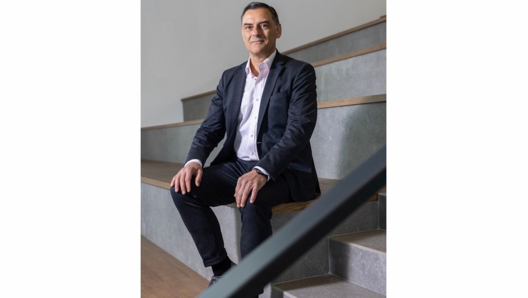 Michael Steiner, miembro del Consejo Directivo de Porsche AG responsable de Investigación y Desarrollo.