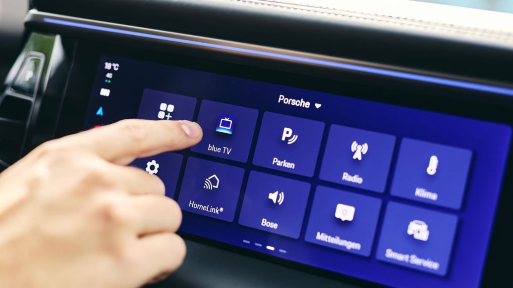 Swisscom blue TV, Macan-Modell, 2025, Porsche Schweiz AG