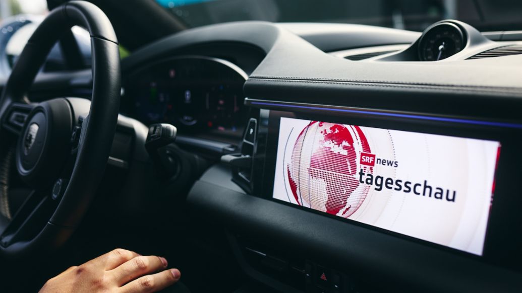 Swisscom blue TV, Macan-Modell, 2025, Porsche Schweiz AG