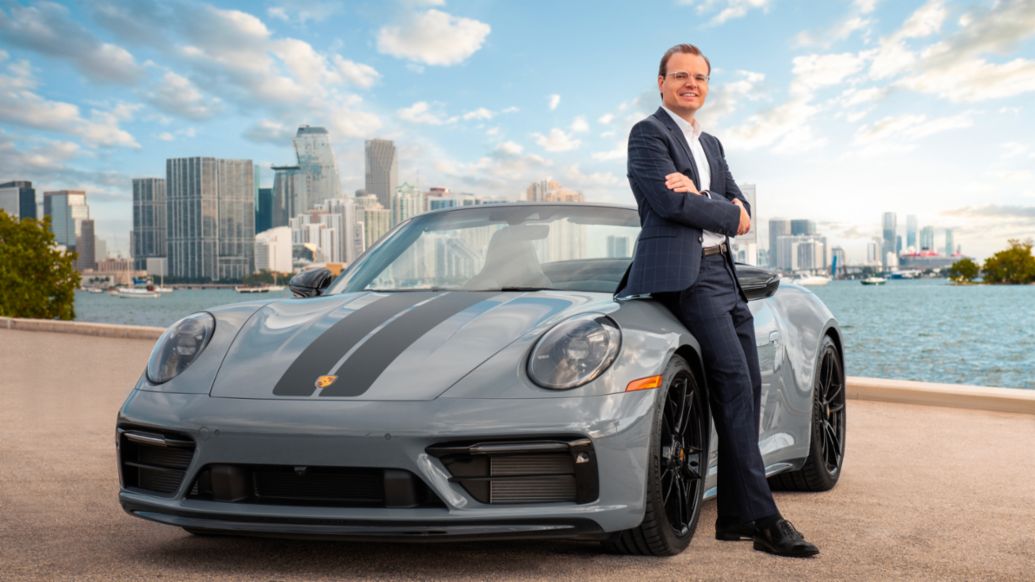 Tobias Eninger, actual Presidente y Director General de Porsche Latin America, 2025