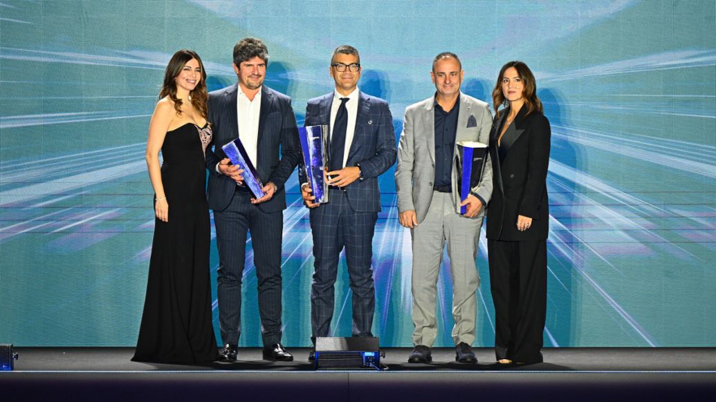 Sul palco i vincitori della classifica Michelin Cup