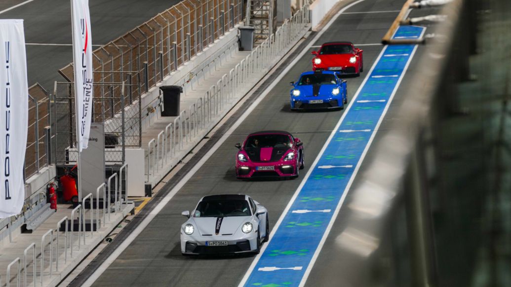 Porsche World Road Show, Jeddah Corniche Circuit, Saudi Arabia, 2025, Porsche Middle East