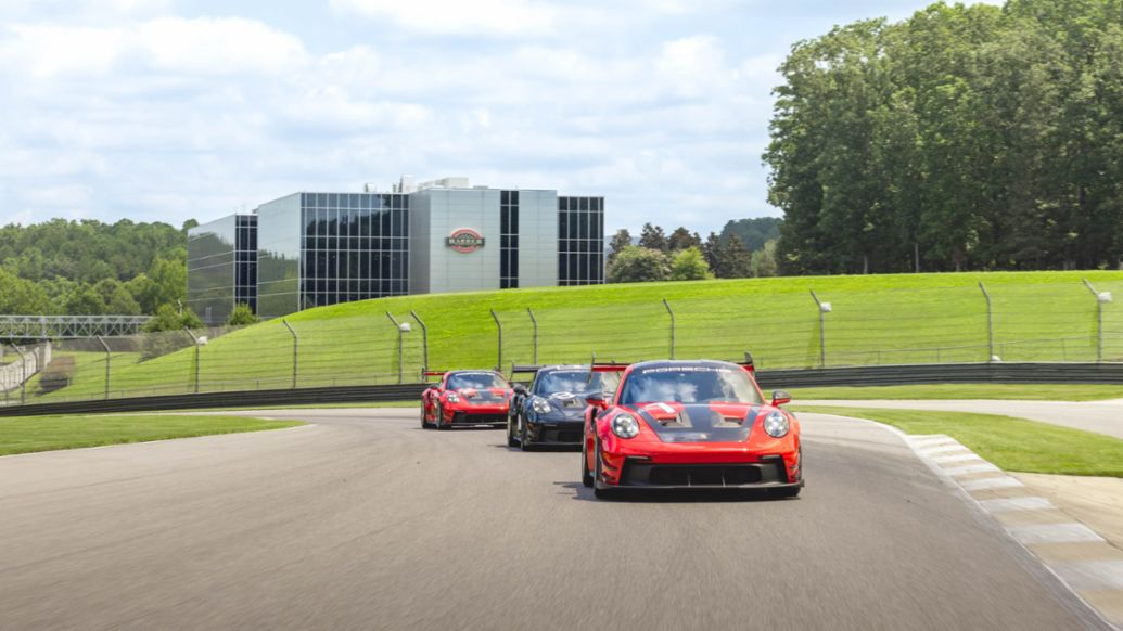 Porsche 911 GT3 RS with Manthey Package arrives at Porsche Track Experience