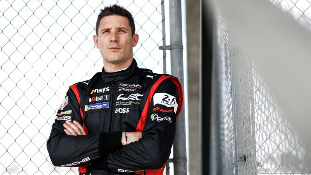 Kevin Estre, Porsche works driver, 2023, Porsche AG
