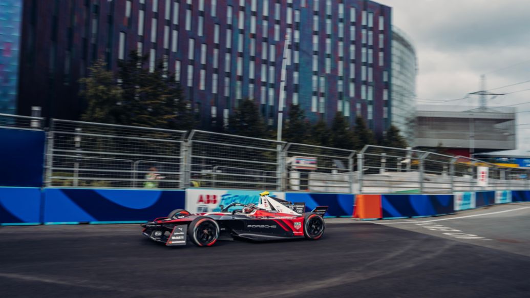 Ant&oacute;nio F&eacute;lix da Costa, Porsche 99X Electric (n&ordm; 13), 2&ordf; carrera del E-Prix de Londres, 2024, Porsche AG