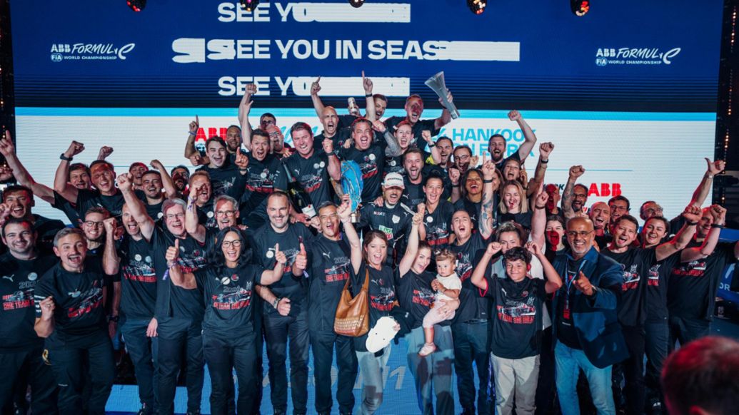 Equipo TAG Heuer Porsche de F&oacute;rmula E, E-Prix de Londres, 2024, Porsche AG