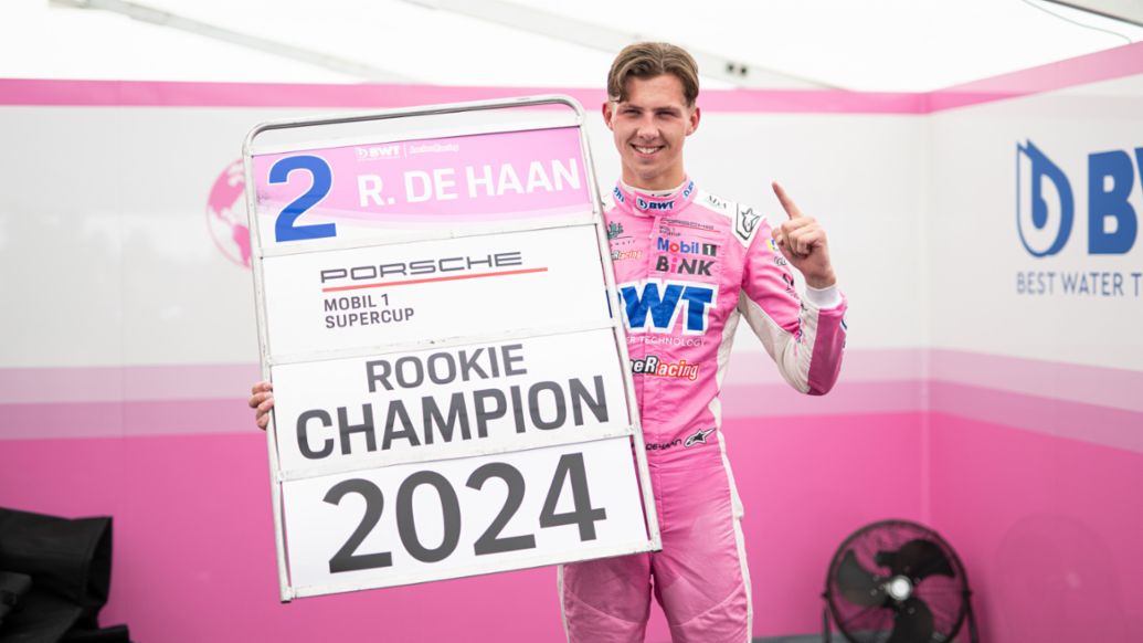Robert de Haan (NL), BWT Lechner Racing (#2), Porsche Mobil 1 Supercup, Monza, Rennen, 2024, Porsche AG
