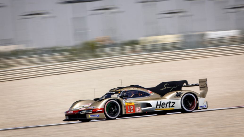 Porsche 963, Hertz Team Jota (#12), Will Stevens (UK), Callum Ilott (UK), Norman Nato (F), 2024, Porsche AG