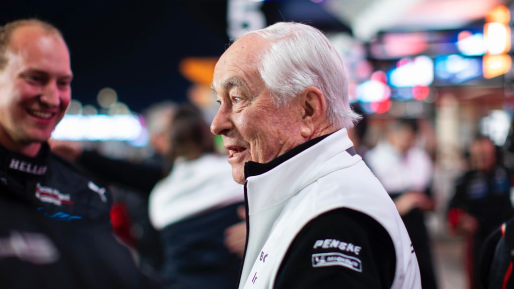 Roger Penske (Founder and Chairman of Penske Corporation), Qatar, 2024, Porsche AG
