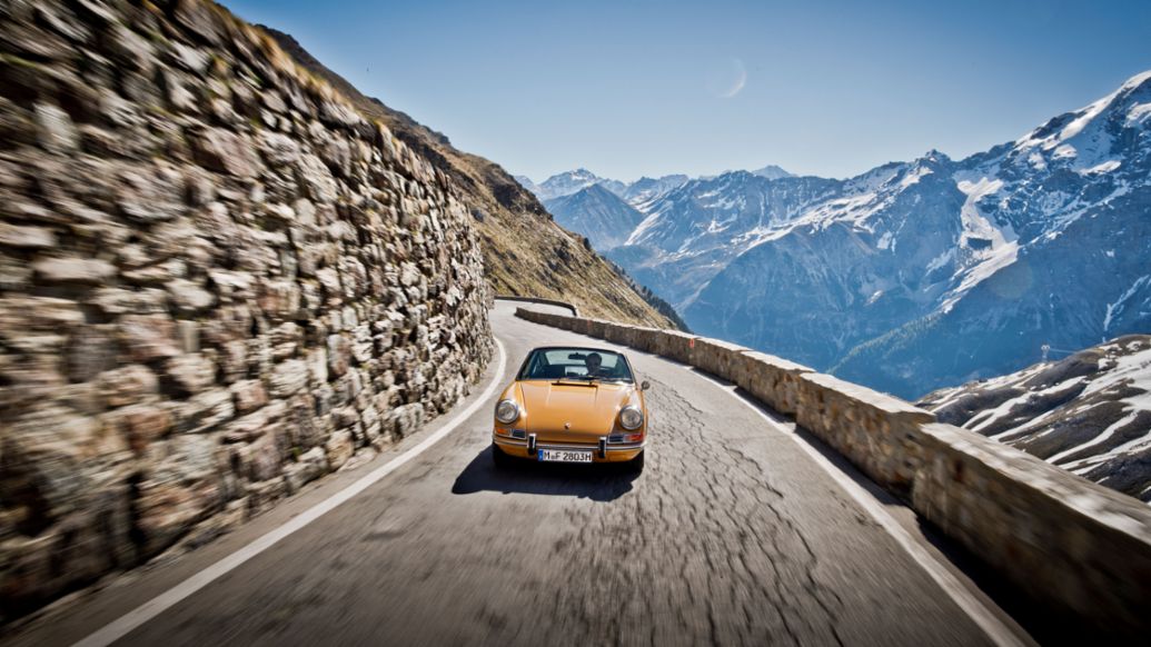 911 T, Porsche Drive – Stelvio, 2017, Porsche AG