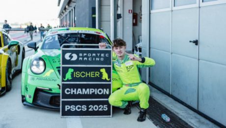 Il campione GT3 Cup della Porsche Sports Cup Suisse è Ethan Ischer