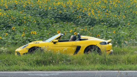 Porsche Boxster Spyder RS road trip Franconia