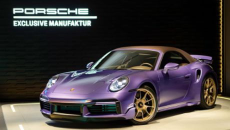 Porsche Centre Abu Dhabi creates unique 911 Turbo Cabriolet