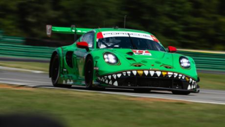 Strategy and skill boost Porsche to top-five finish in IMSA GT Challenge at VIR