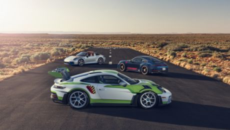 Porsche reveals three one-of-one 911 models on the red carpet at the World Premiere of Toy Story 5
