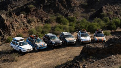 Classic Cayennes get resto-mod treatment as stars of the Icons of Porsche Festival