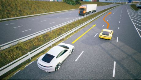 Highly automated driving simulated and varied by AVEAS