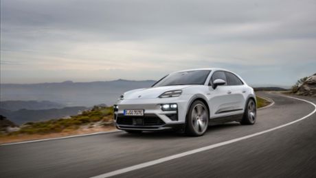 Le Macan pose de nouveaux jalons : le premier SUV 100 % électrique de Porsche