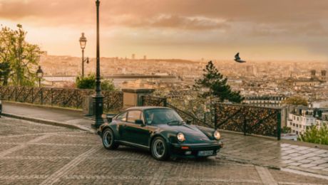 Return: with a 911 Turbo through Paris for the 50th birthday