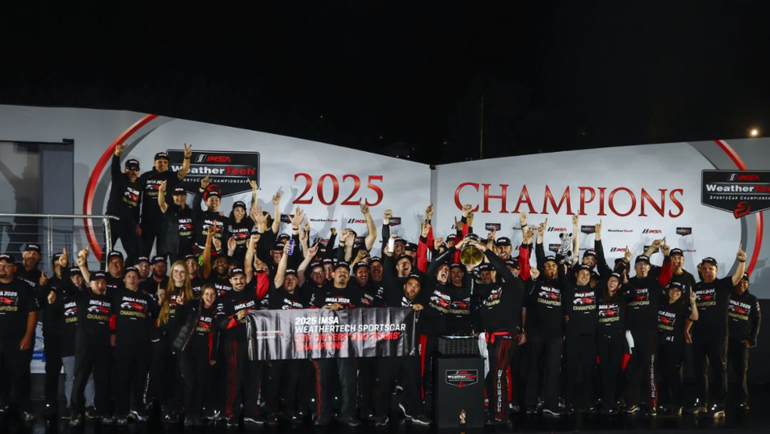 Porsche gana todos los títulos del campeonato IMSA