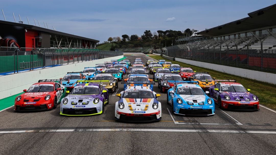 Porsche Carrera Cup Italia, 2026 al via con tante novità e i test collettivi a Imola