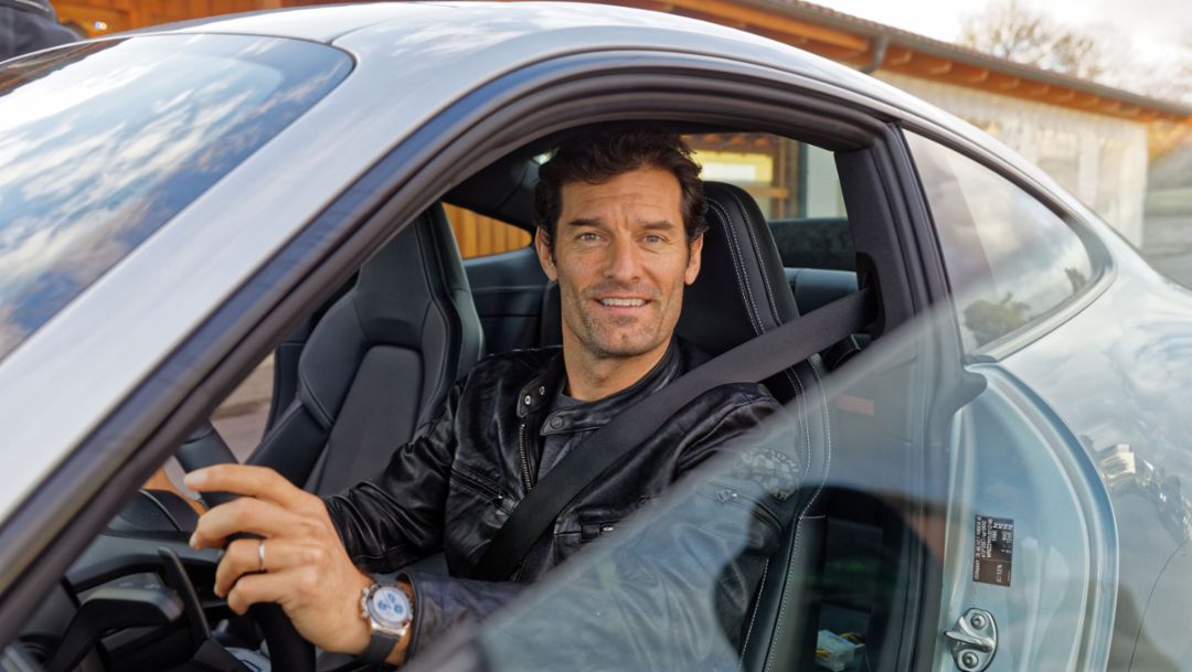 Porsche ambassador Mark Webber has again visited Bahrain for a week of activities