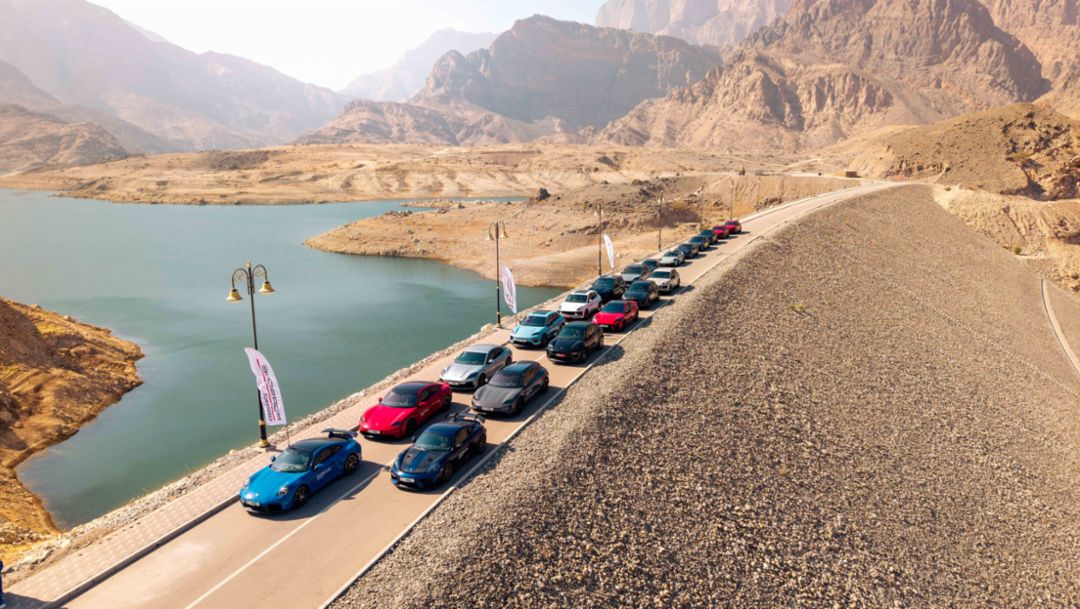 Porsche Centre Oman welcomes the return of the Porsche World Road Show