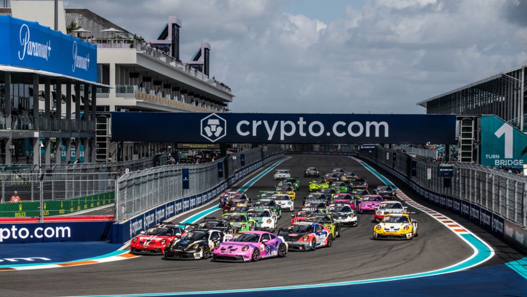 Pilotos latinoamericanos tienen una oportunidad única para competir frente al público de la Fórmula 1® en la Porsche Carrera Cup Norteamérica 