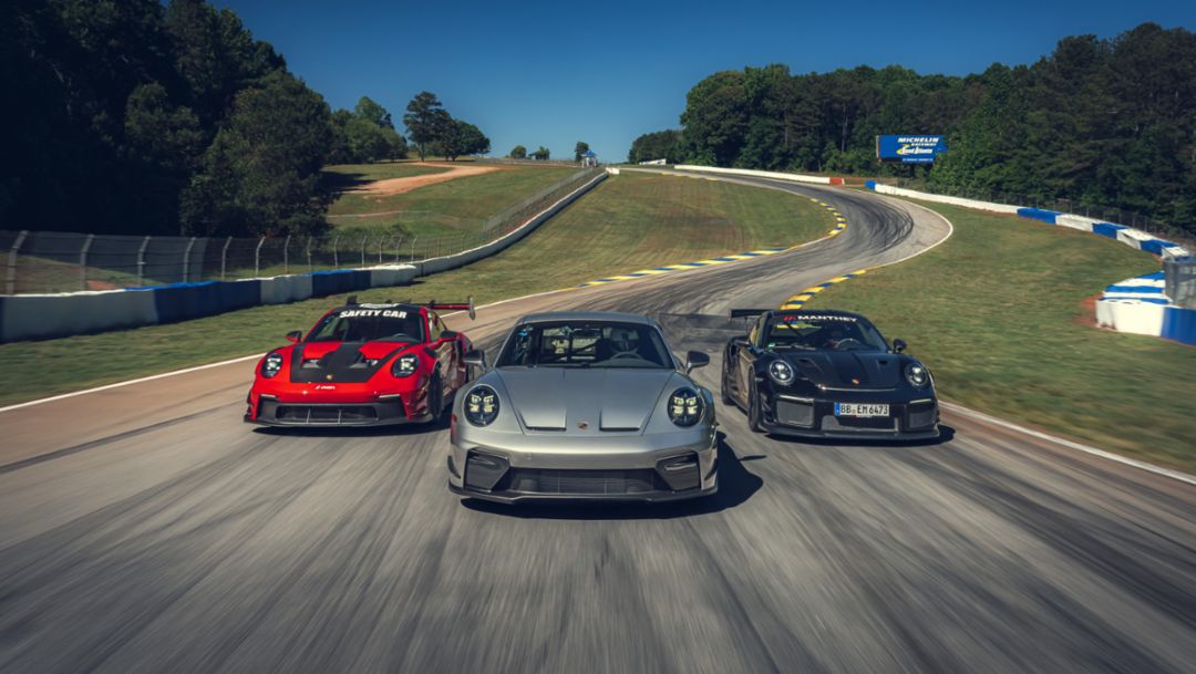 Porsche 911 GT cars with Manthey Kits raise the bar at Michelin Raceway Road Atlanta