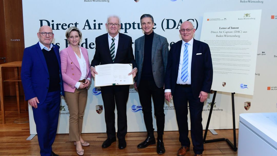 Letter of Intent zu Direct Air Capture-Verfahren unterzeichnet