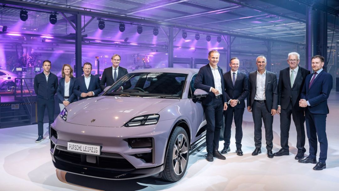 Producción del Macan Electric en Leipzig