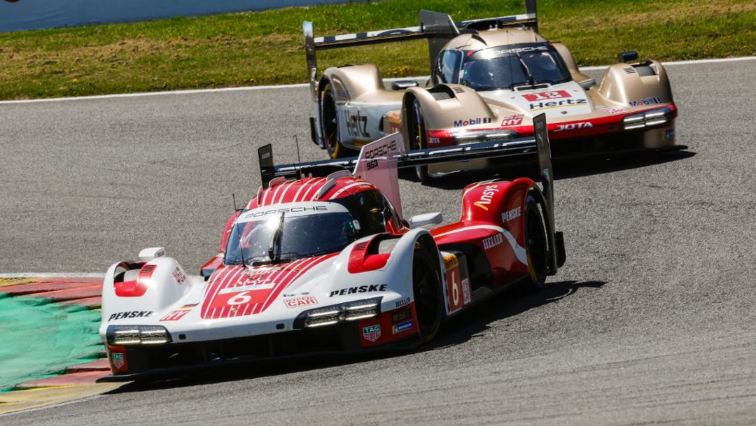 Platz eins und zwei für den Porsche 963 bei der Le-Mans-Generalprobe in Spa