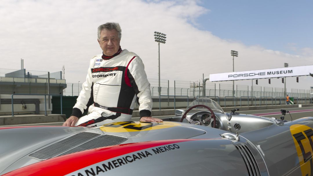 Porsche mourns the loss of Hans Herrmann