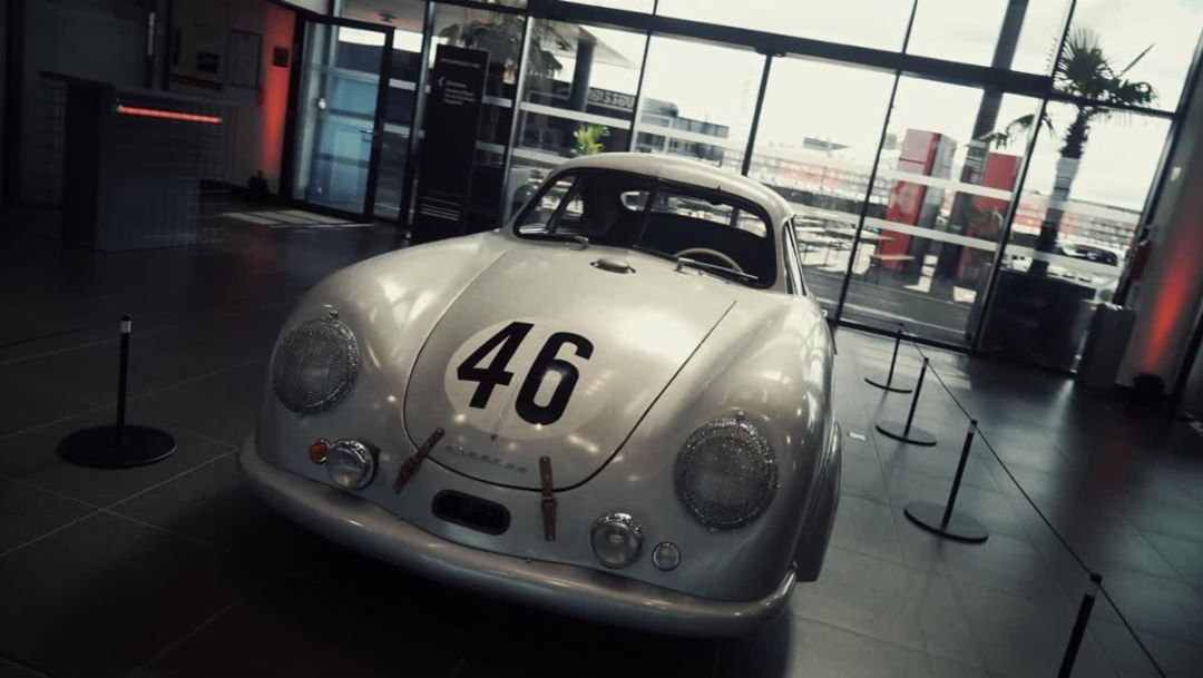 Porsche's first class winner in Le Mans, der 356 SL Coupé