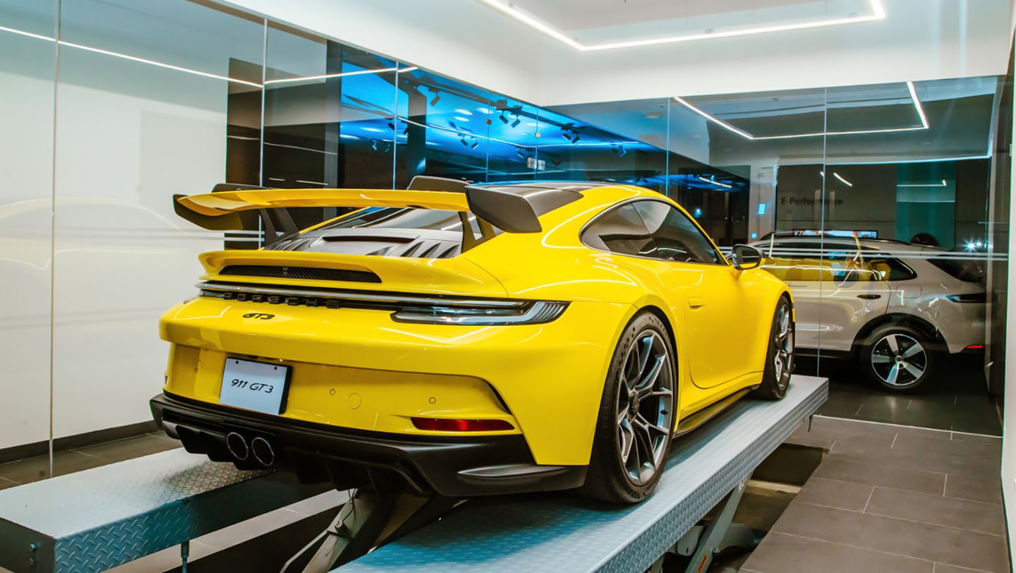 Porsche 911 GT3, Porsche Centre López Mateos, Guadalajara. Jal., Porsche de México.