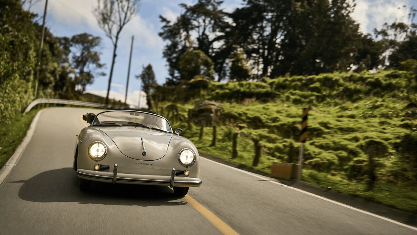 El 356 Speedster de 1956 en Colombia, 2026, Porsche AG