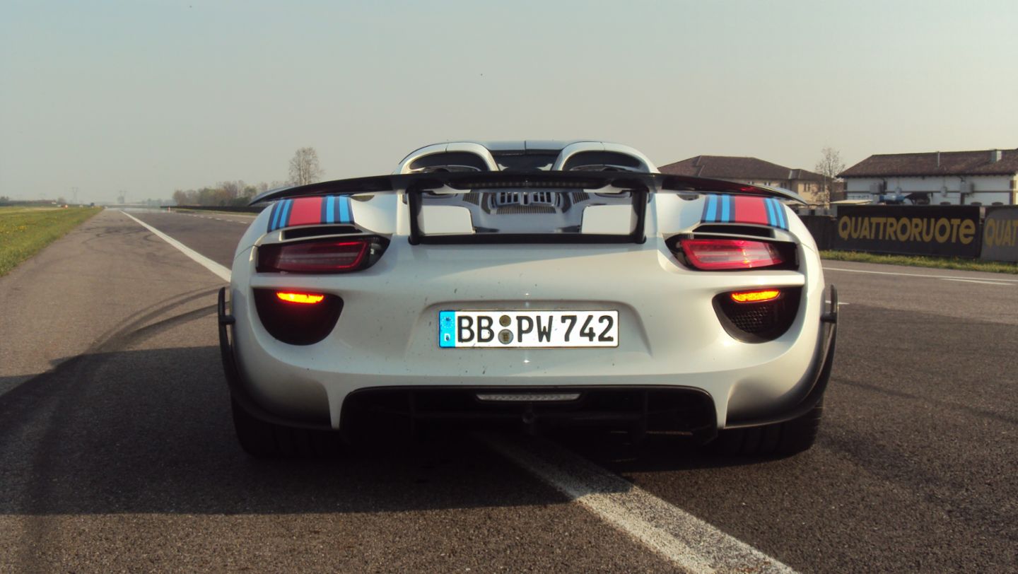 Porsche 918 Spyder, Vairano, 2013